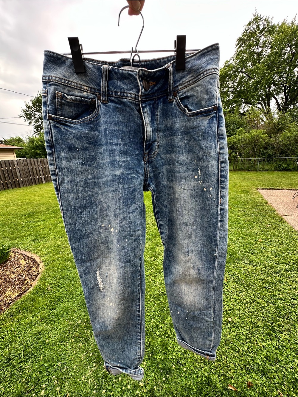Cabi Distressed Denim Jeans